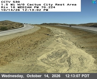 I-10 at 1.5 west of Cactus City Rest Area