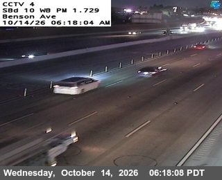 I-10 at Benson Avenue