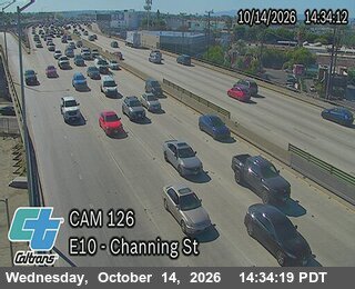 I-10 at Channing Street