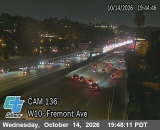 I-10 at Fremont Ave