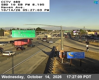 I-10 at Haven Ave