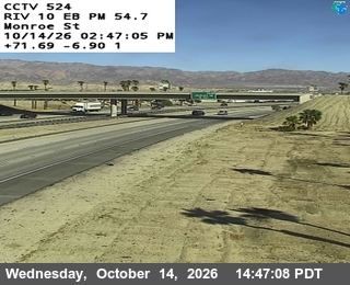 I-10 at Monroe Street