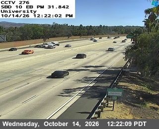 I-10 at University Dr.