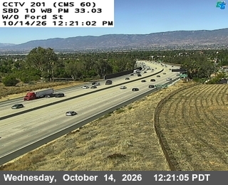 I-10 west of Ford Street