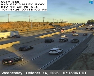 I-10 west of Oak Valley Pkway