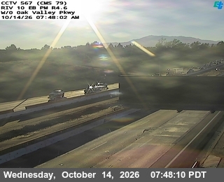 I-10 west of Oak Valley Pkwy