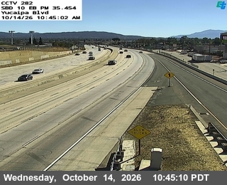 I-10 at Yucaipa Blvd. EB Onramp