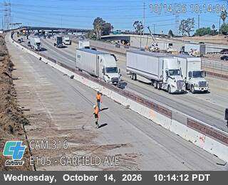 I-105 at Garfield Ave