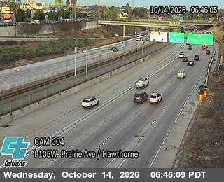 I-105 at Prarie Ave / Hawthorn