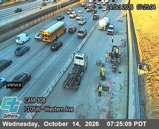 I-105 at Western Ave