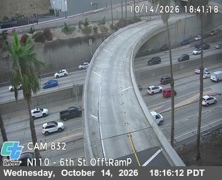 I-110 at 6th St Off-Ramp