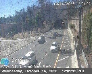 I-110 at Between Tunnel 1 and 2