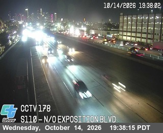 I-110 at Exposition Blvd