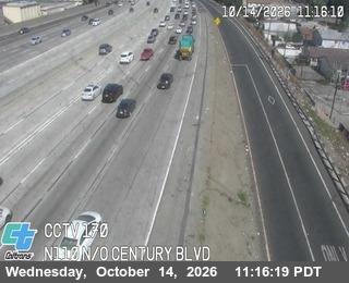 I-110 north of Century Blvd