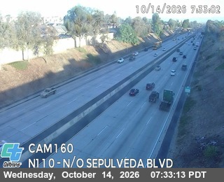 I-110 north of Sepulveda Blvd