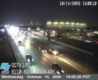 I-110 south of Slauson Ave