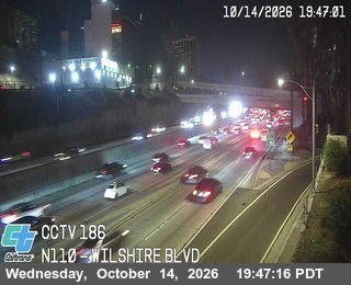 I-110 at Wilshire Blvd