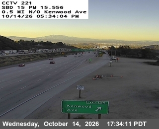 I-15 at 0.5mi north of Kenwood