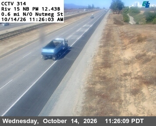 I-15 at 0.6 Miles North of Nutmeg