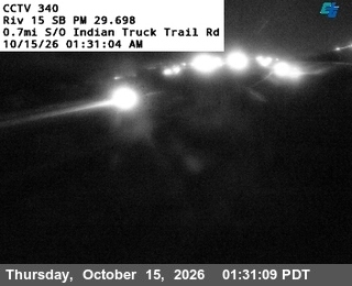 I-15 at 0.7 Miles South of Indian Truck Trail Road