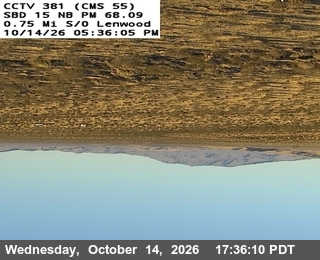 I-15 at 0.75 mi south of Lenwood Road