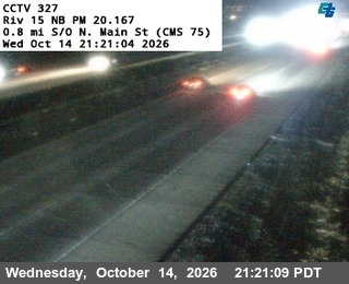 I-15 at 0.8 Miles South of North Main Street