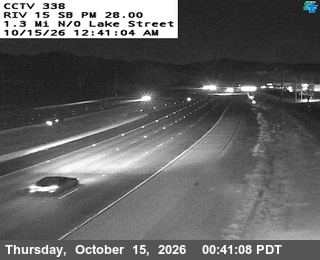 I-15 at 1.3 Miles North of Lake Street