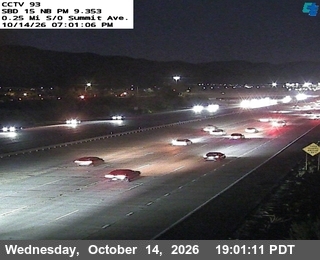 I-15 at .25mi South of Summit