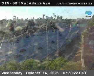 I-15 at Adams Avenue