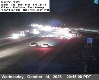I-15 at Glen Helen Parkway