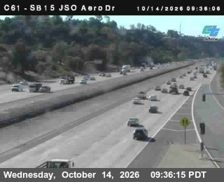 I-15 at Just South of Aero Drive