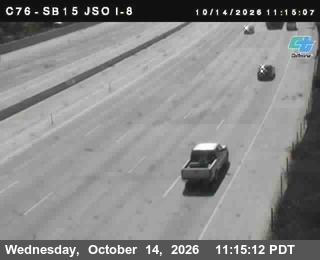 I-15 at Just South of I-8