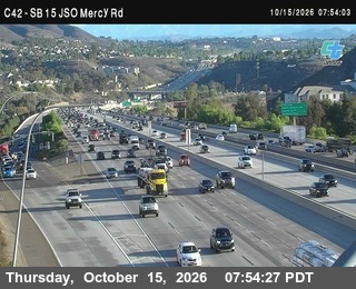 I-15 at Just South of Mercy Road
