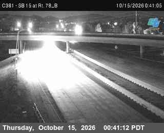 I-15 at Just South of SR-78