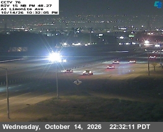 I-15 at Limonite