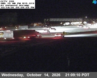 I-15 at NB Kenwood On