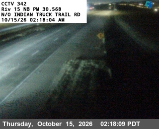 I-15 north of Indian Truck Trail Road