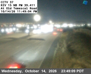 I-15 at Old Temescal Road