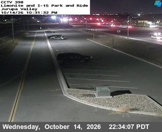 I-15 at Park and Ride West