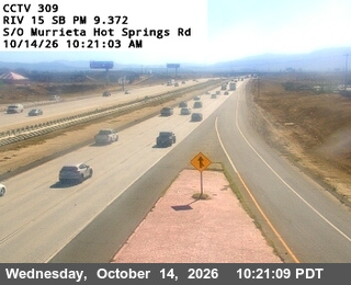 I-15 south of Murrieta Hot Springs Rd