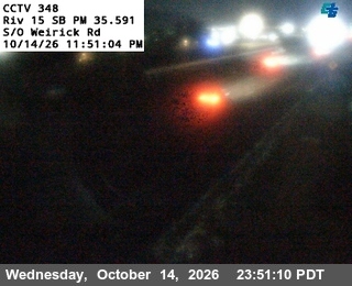 I-15 south of Werick Road