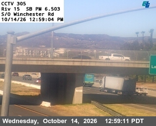 I-15 south of Winchester Rd