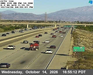 I-210 at 0.2 Miles East of I-15