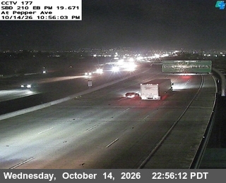 I-210 at 0.5 Miles East of Riverside