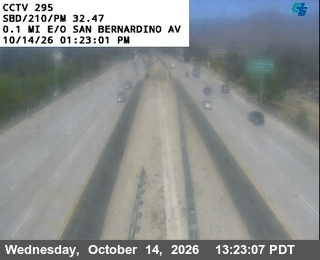 I-210 east of San Bernardino Avenue