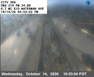 I-210 east of Waterman Avenue