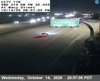 I-210 west of Macy