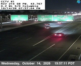 I-215 at 0.2 Miles S of Columbia