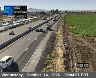 I-215 at 0.7 Miles North of SR-74 East