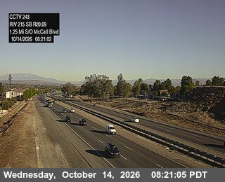 I-215 at 1.25 Miles South of McCall Boulevard